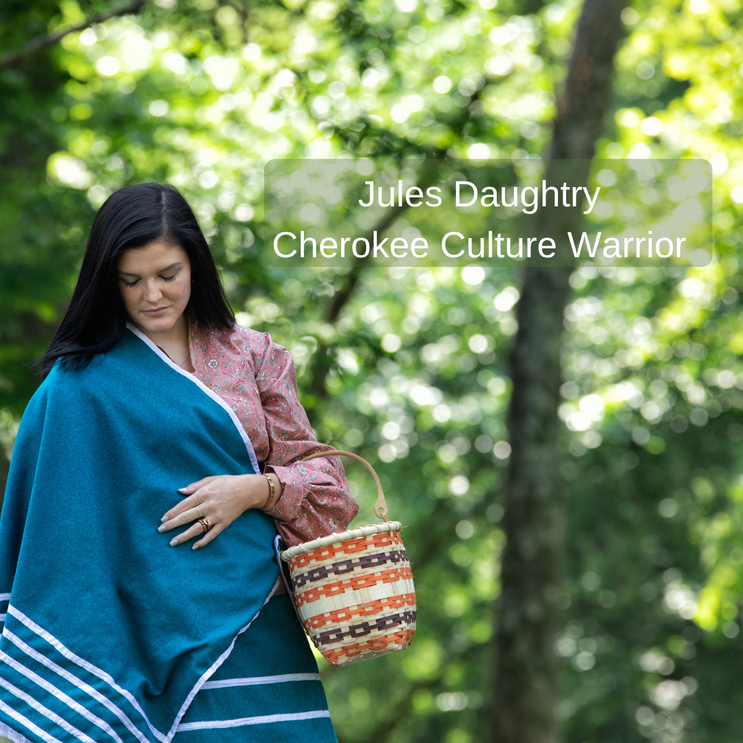 Cherokee Culture Warriors Series - Jules Daughtry Textile Artist