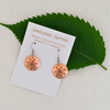 Cherokee Star Copper Earrings