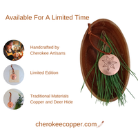 2024 Cherokee Copper Christmas Ornament