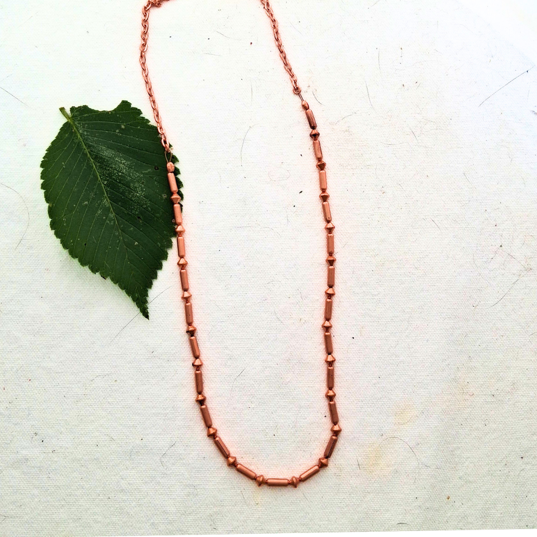 Copper Bar Necklace