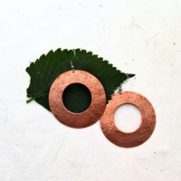 Open Pebble Earrings