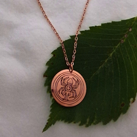 Cherokee Waterspider copper pendant necklace by Cherokee Copper