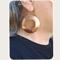 Open Pebble Earrings